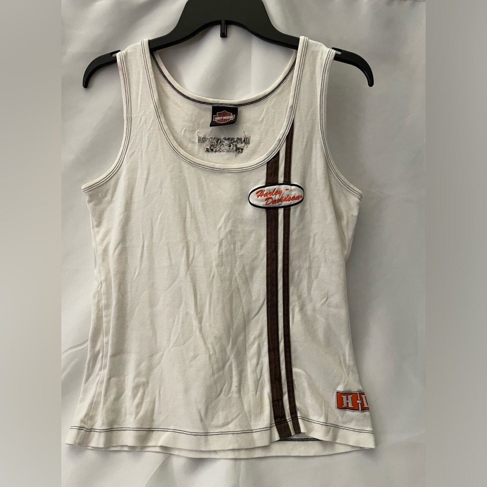 Vintage Harley Davidson woman’s tank top size L